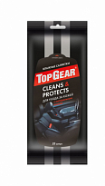 Салфетки TOP GEAR для кожи салона влажные 1/32шт